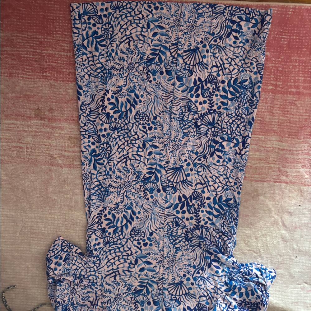 Lilly Pulitzer Pink and Blue Floral Top